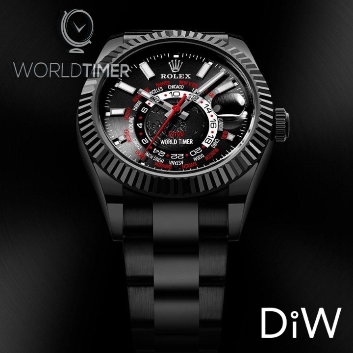 Rolex 勞力士 DiW Black DLC 