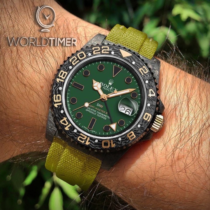 Rolex DiW GMT Master DESERT CAMO (Retail:EUR 45.490) | WORLDTIMER