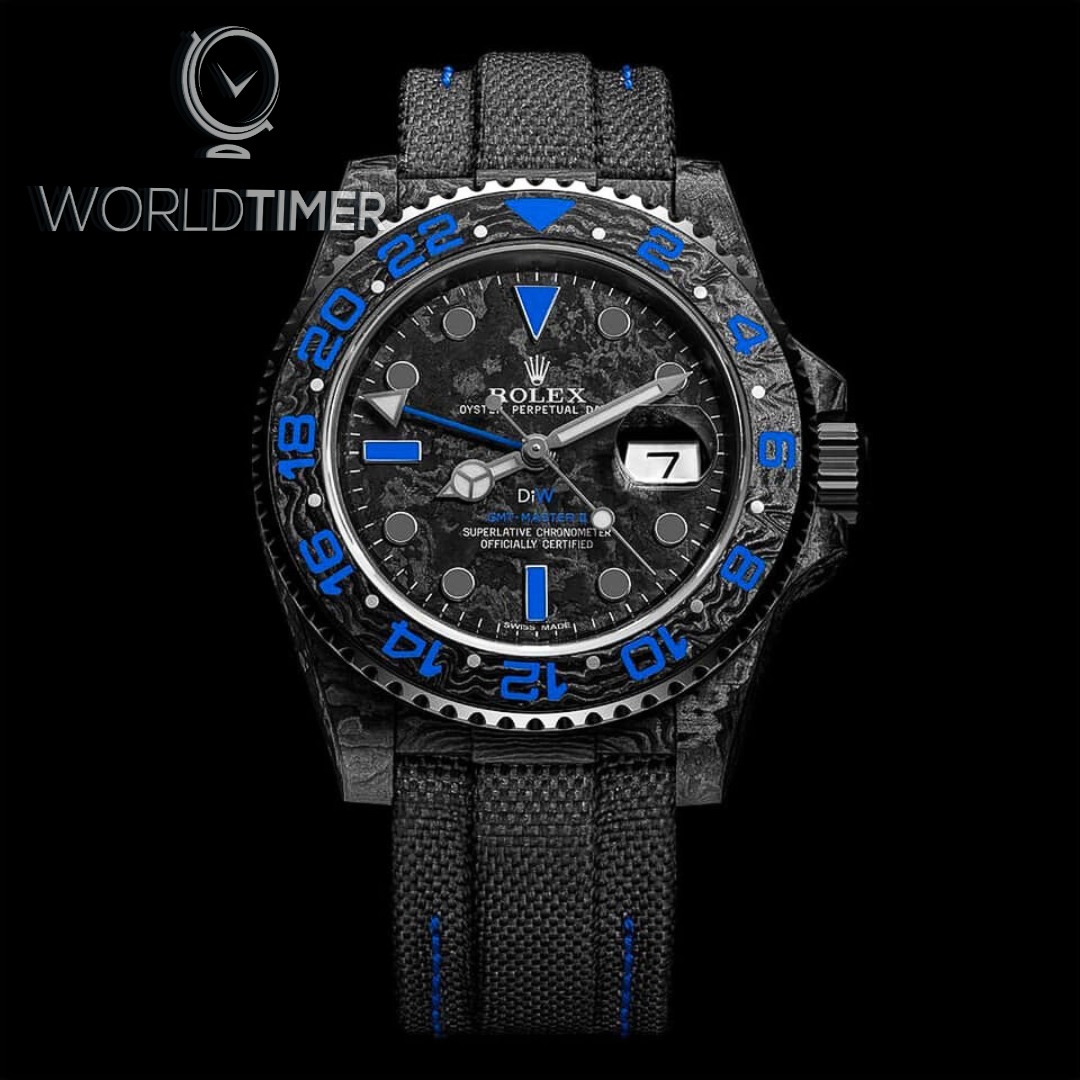 DiW Carbon Rolex GMT Master 2 ELECTRO (Retail:EUR 41490) | WORLDTIMER