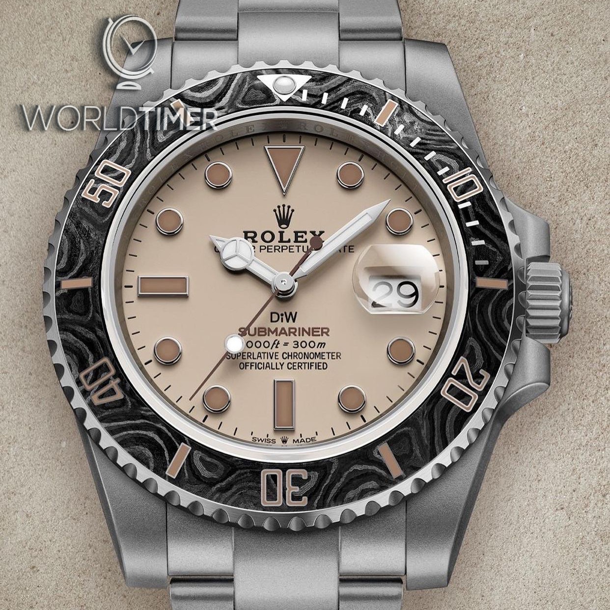 Rolex DiW Submariner DUNE (Retail:EUR 34990) | WORLDTIMER