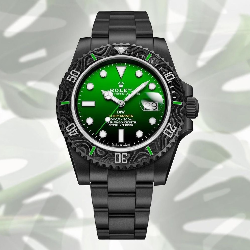 DiW Rolex Submariner PARAKEET (Retail:EUR 36.990) | WORLDTIMER