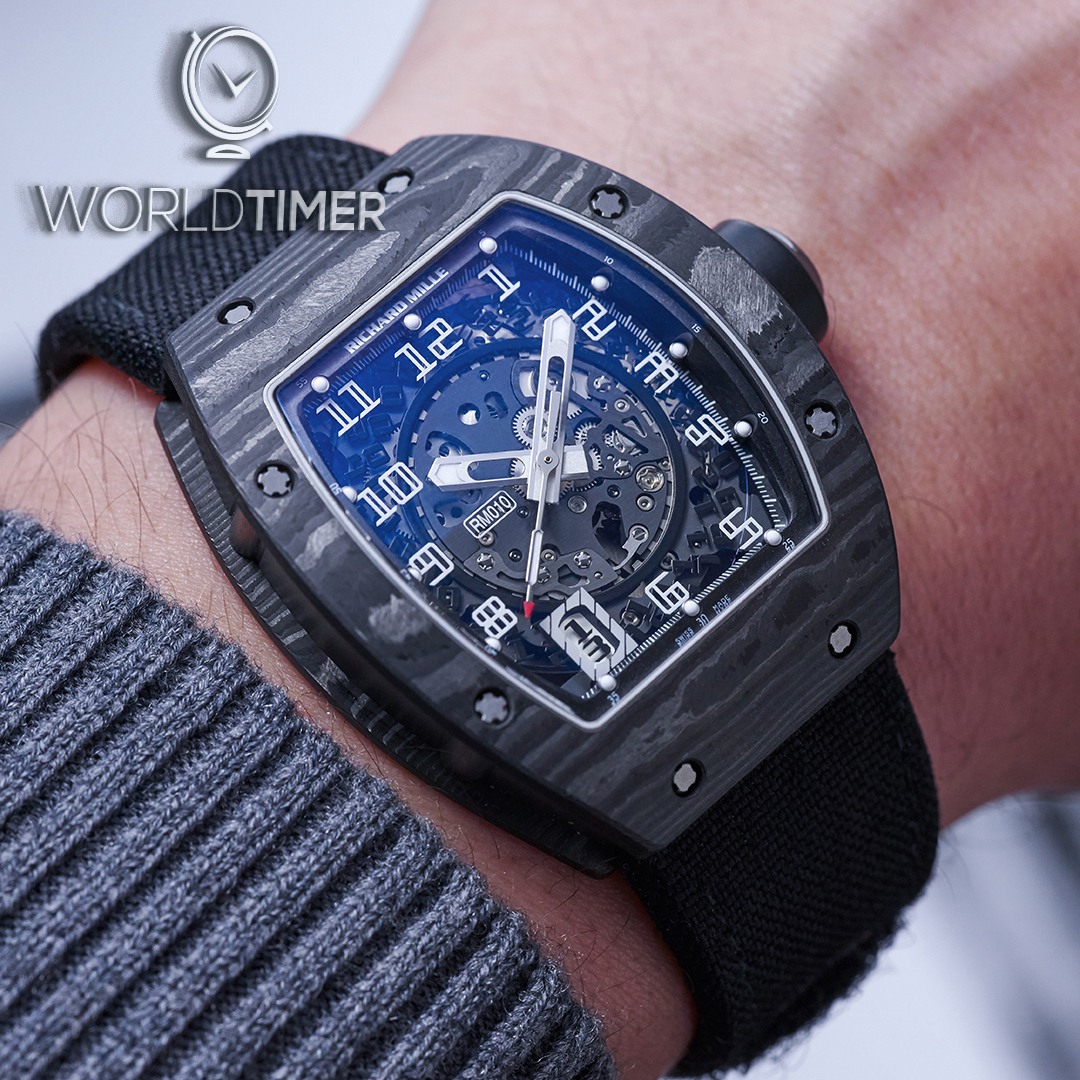 Richard Mille DiW NTPT Carbon RM 010 Lightest In The World