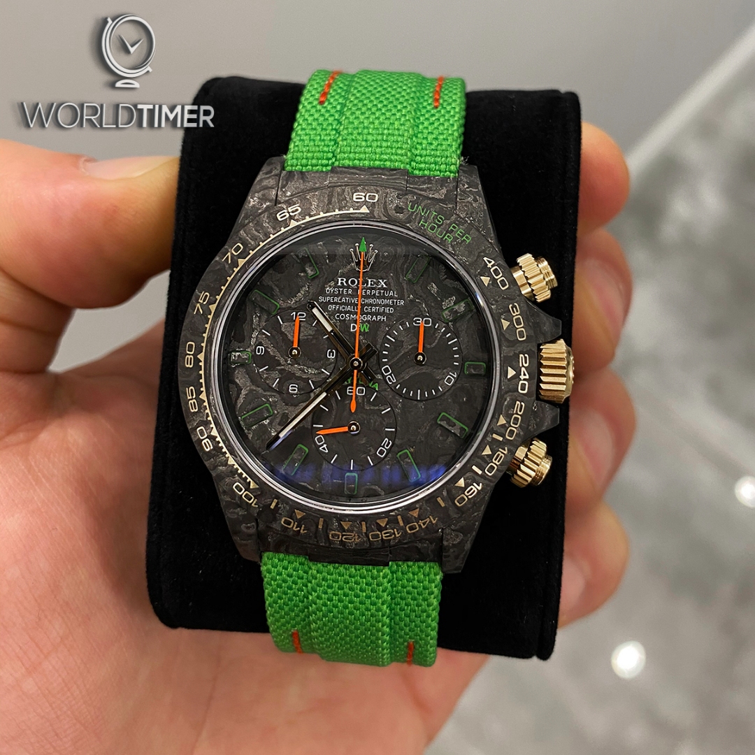 Rolex DiW Daytona “ALL CARBON LIME