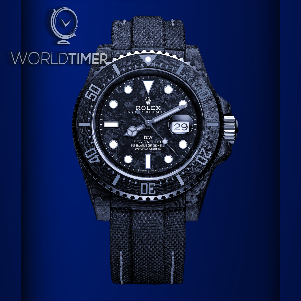 Rolex DiW Carbon Sea Dweller 