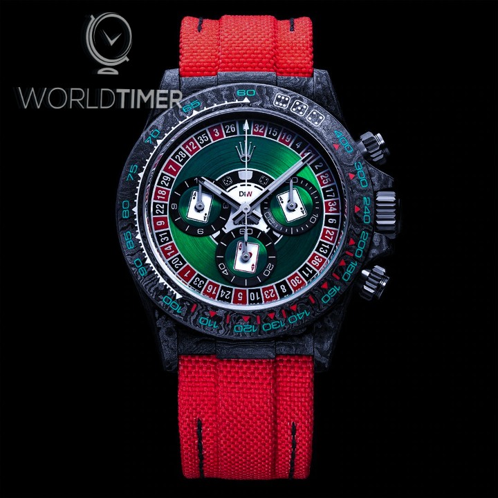 Rolex 勞力士 DiW Carbon Daytona “LUCKY PLAYER CASINO