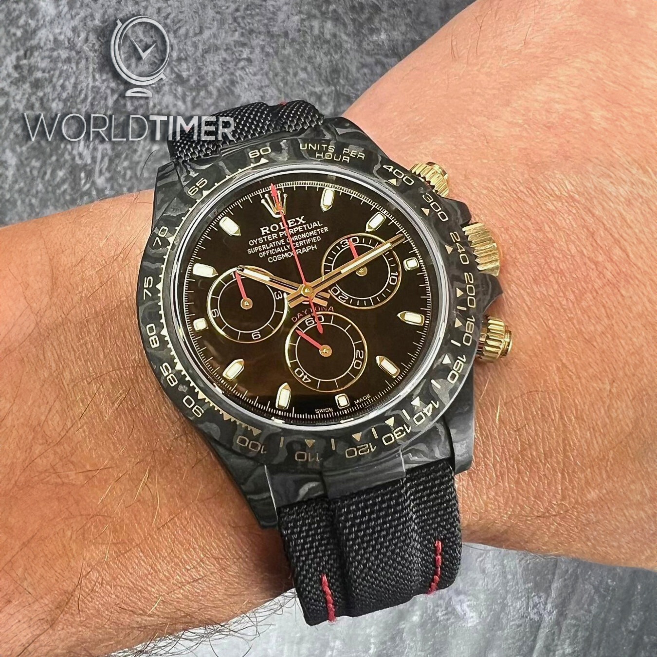 Rolex Daytona DiW Carbon 