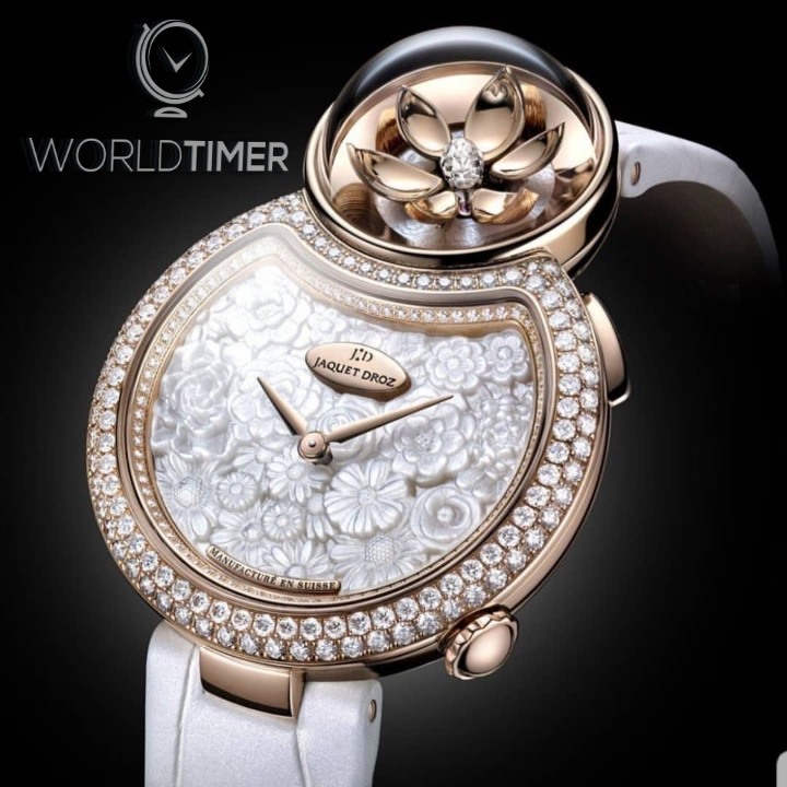 Jaquet Droz [LIMITED 8 PIECE] Lady 8 Flower J032003271 (Retail:CHF 178 200) | WORLDTIMER