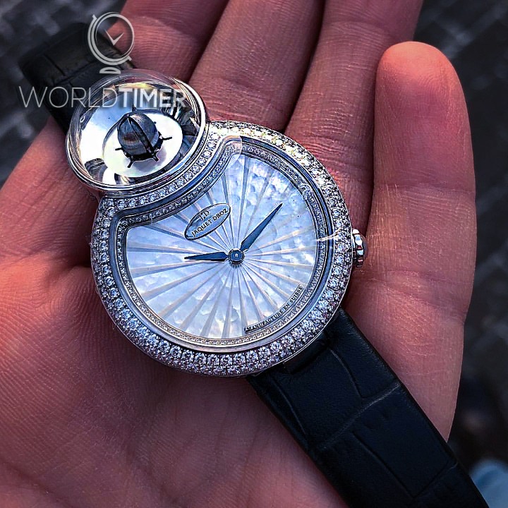 Jaquet Droz 雅克德罗 [NEW] Lady 8 Flower J032004270 (Retail:CHF 145 800) | WORLDTIMER