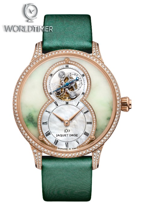 Jaquet Droz [LIMITED 8 PIECE] Grande Seconde Tourbillon Jadeite J013013281 (Retail:CHF 120 650) | WORLDTIMER