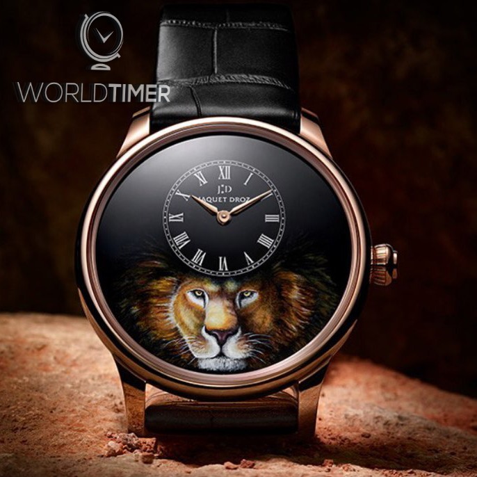 Jaquet Droz Petite Heure Minute Lion J005033321 (Retail:EUR 32900) | WORLDTIMER