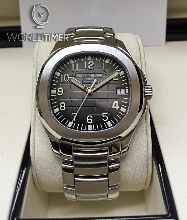 Patek Philippe [NEW] Aquanaut Black Dial Stainless Steel Mens 5167/1A | WORLDTIMER