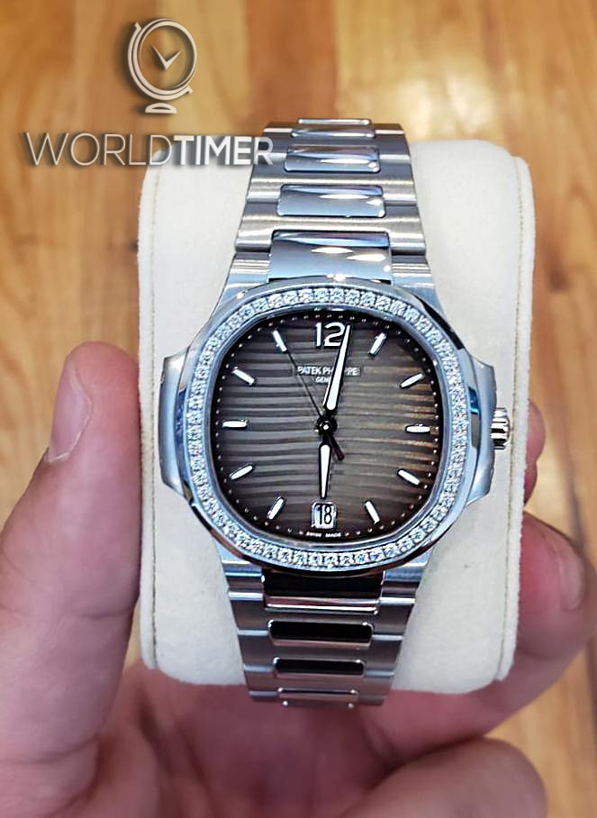 Patek Philippe [2019 NEW] Nautilus Ladies Steel Grey Dial 7118/1200A | WORLDTIMER