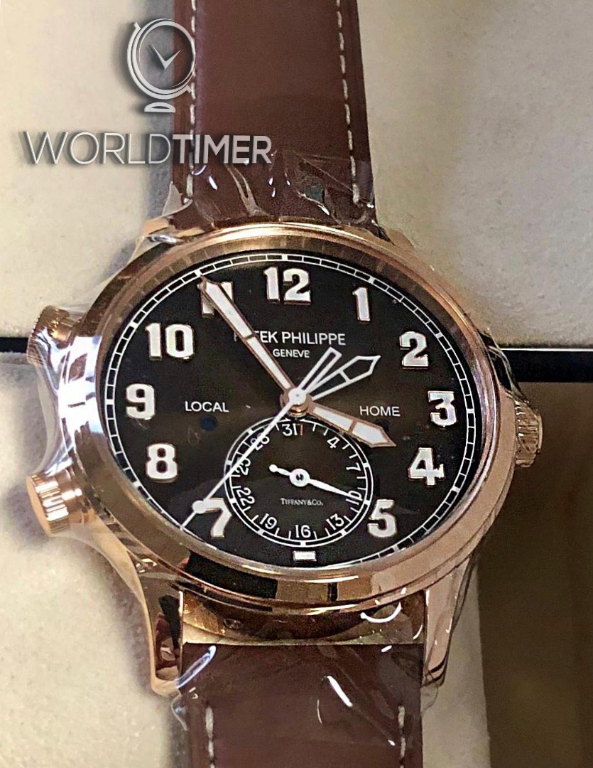 Patek Philippe “Tiffany & Co.” [NEW] Calatrava Pilot Travel Time 5524R | WORLDTIMER