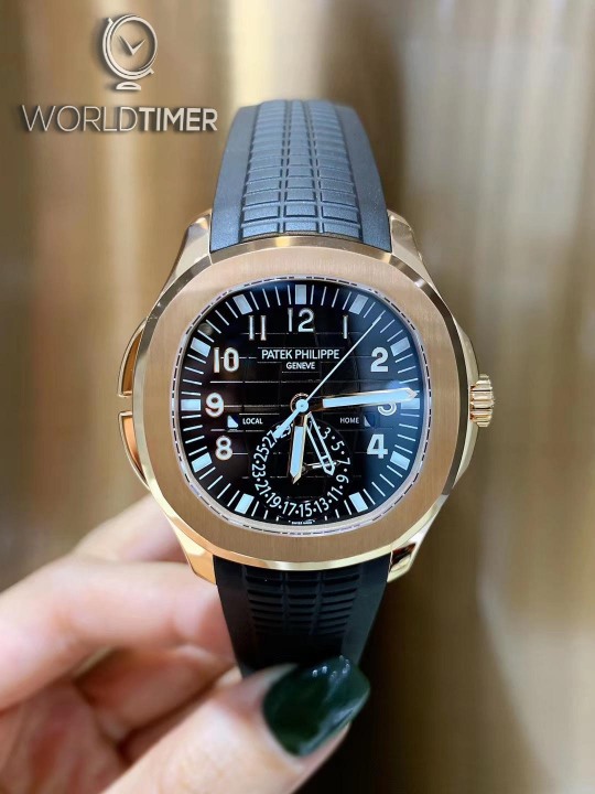 Patek Philippe [NEW] Aquanaut Travel Time 5164R-001 (Retail:HK$381,900) | WORLDTIMER