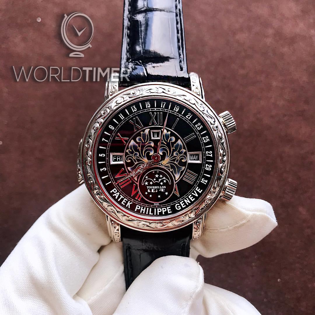 Patek Philippe NEW Grand Complications Sky Moon Tourbillon 6002G Black Dial