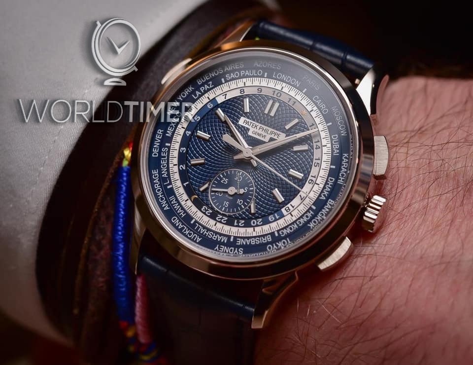 Patek Philippe [NEW] 5930G World Time Chronograph Mens Watch | WORLDTIMER