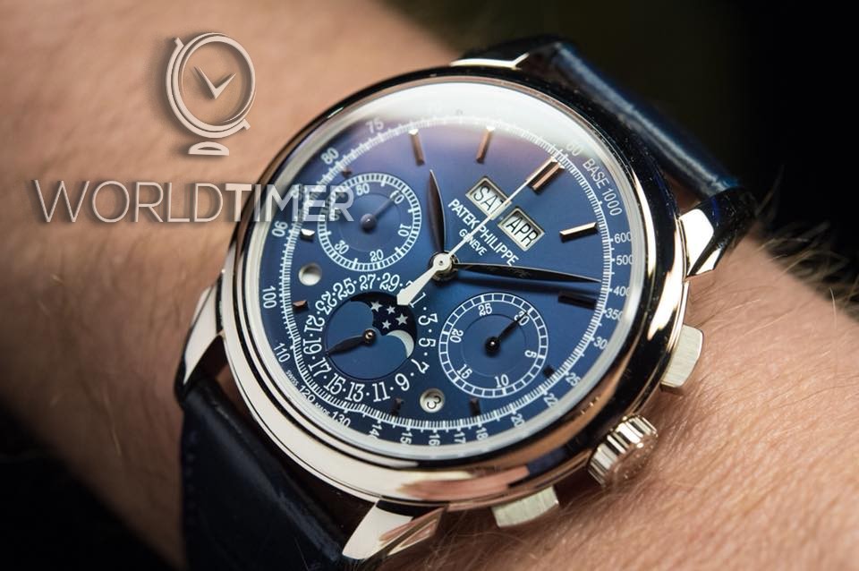 Patek Philippe [NEW] Blue WG Grand Complications Perpetual Calendar Blue Dial 5270G-014 (Retail:HK$1,144,100) | WORLDTIMER