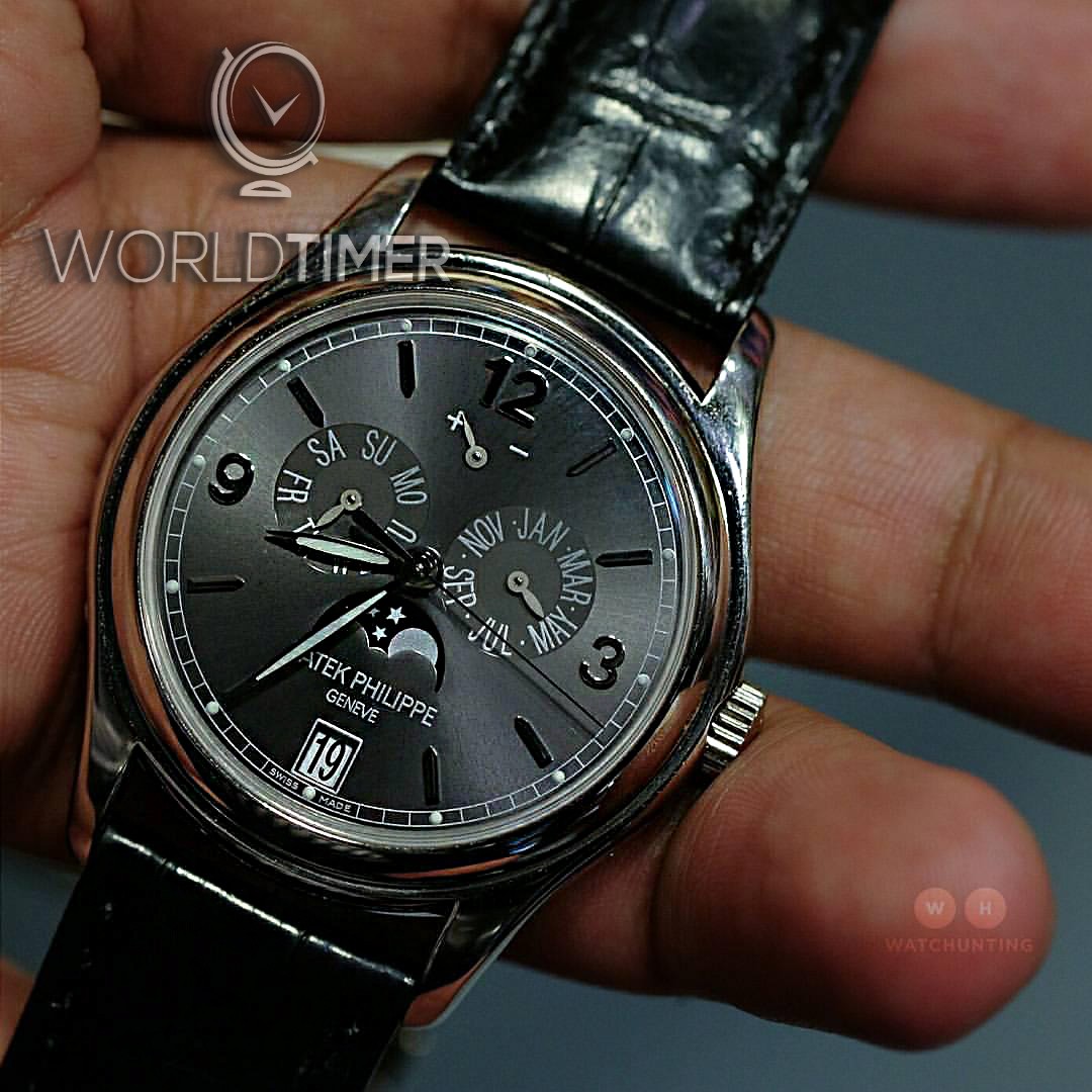 Patek Philippe [NEW] White Gold Annual Calendar B&P 5146G-010 (Retail:HK$309,800) | WORLDTIMER