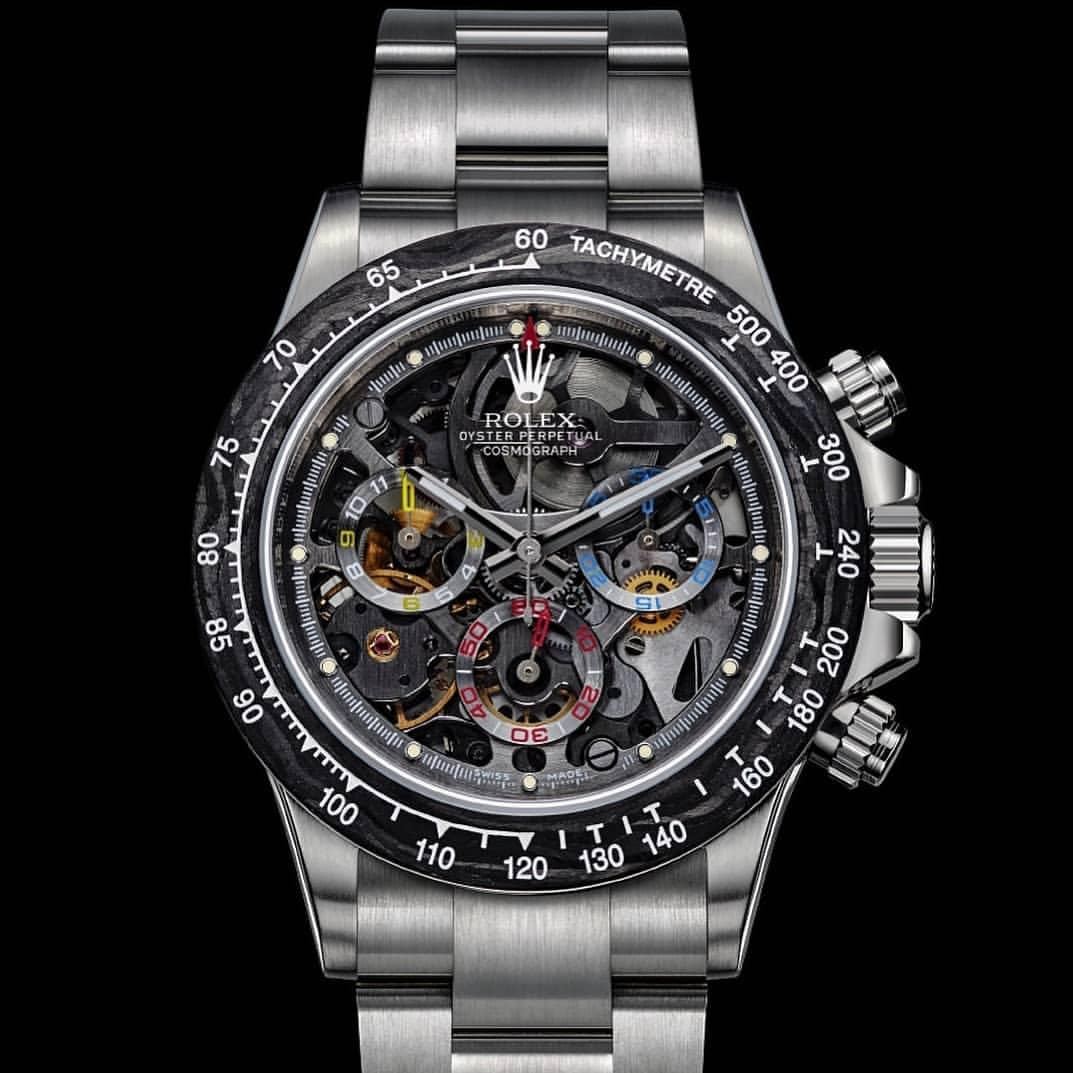 Rolex Artisans de Geneve Skeletonised La Montoya Daytona Watch