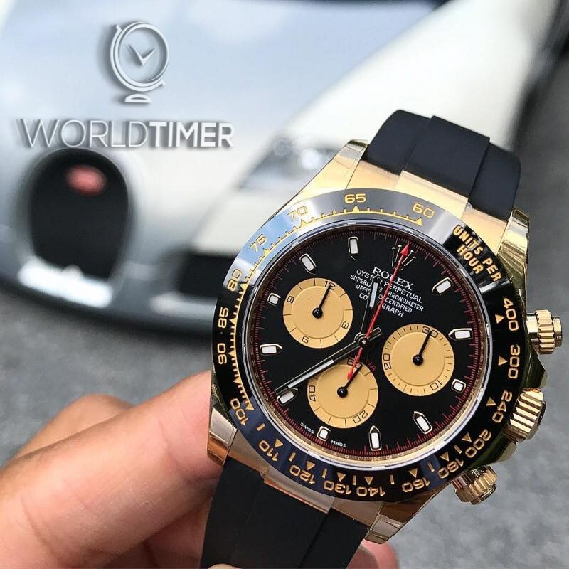 Rolex NEW-全新 Yellow Gold Paul Newman Daytona 116518LN | WORLDTIMER