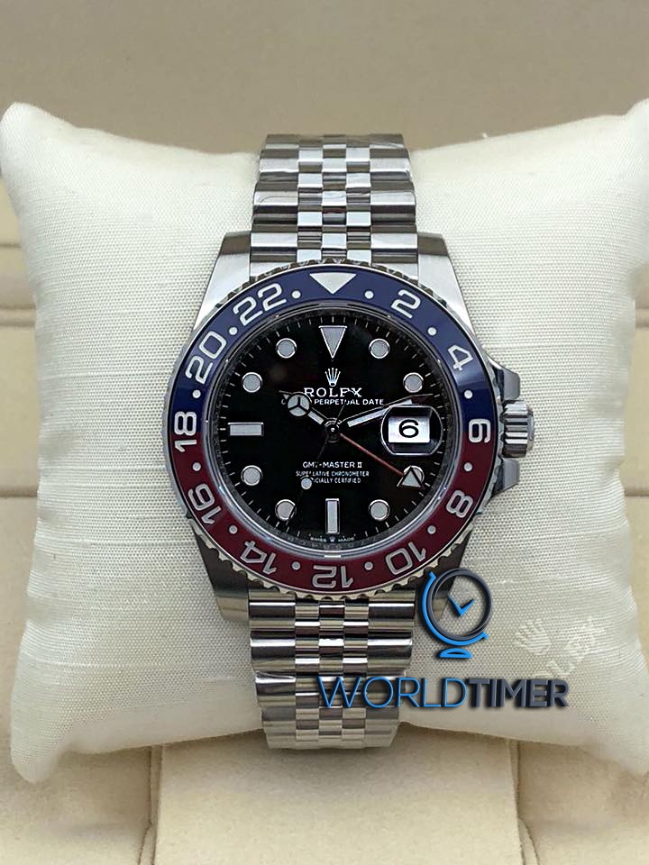 Rolex [NEW][香港行貨] Pepsi GMT-MASTER II 126710BLRO | WORLDTIMER