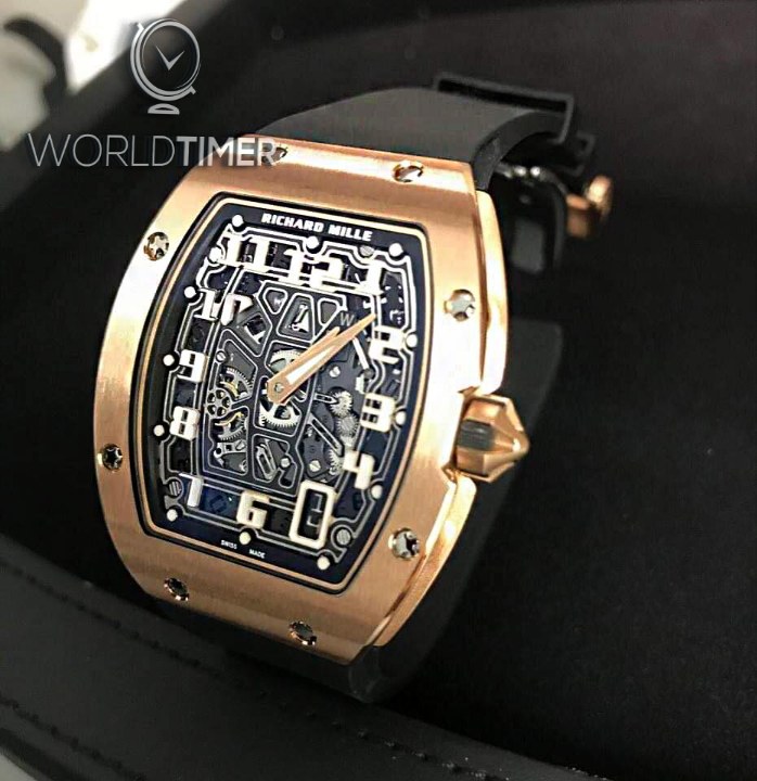 Richard Mille [NEW] RM 67-01 Rose Gold Automatic Extra Flat Mens Watch | WORLDTIMER