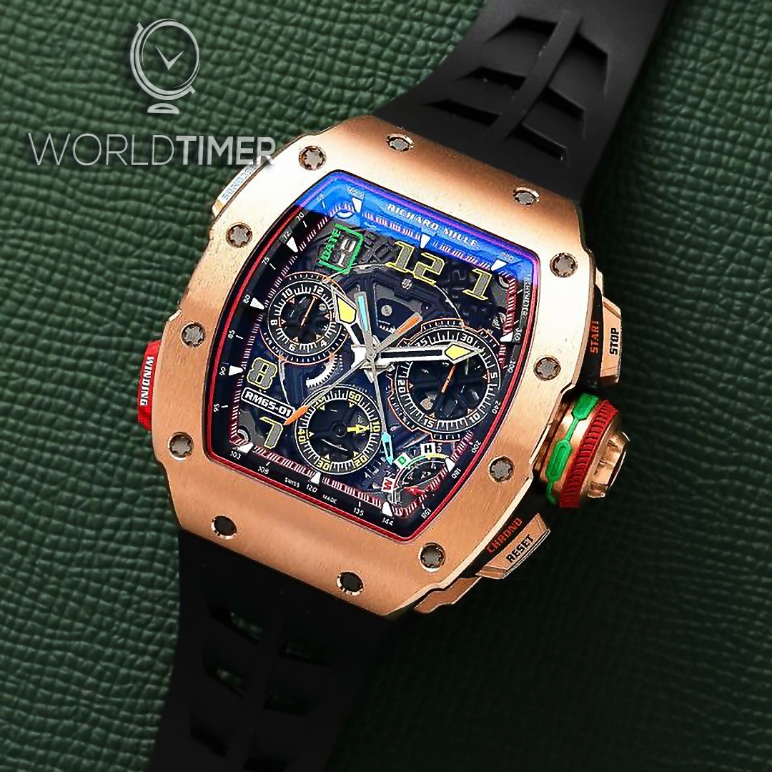 Richard Mille RM 65-01 Rose Gold Split-Seconds Chronograph | WORLDTIMER