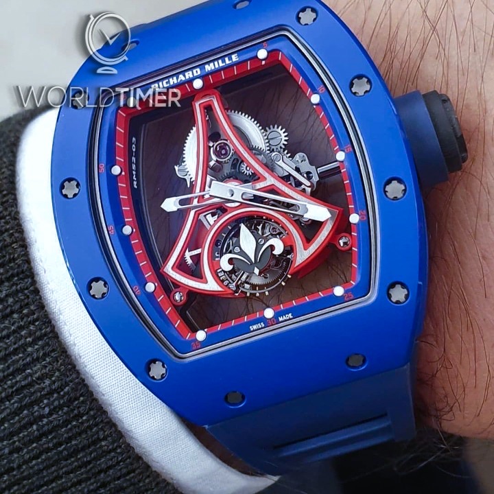 Richard Mille [NEW] RM 52-03 PSG Tourbillon | WORLDTIMER