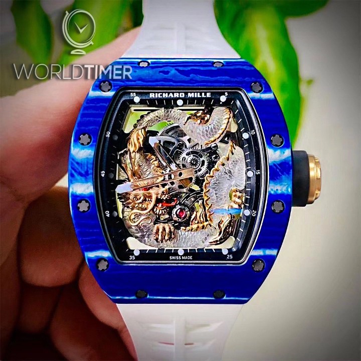 Richard mille sapphire dragon sale