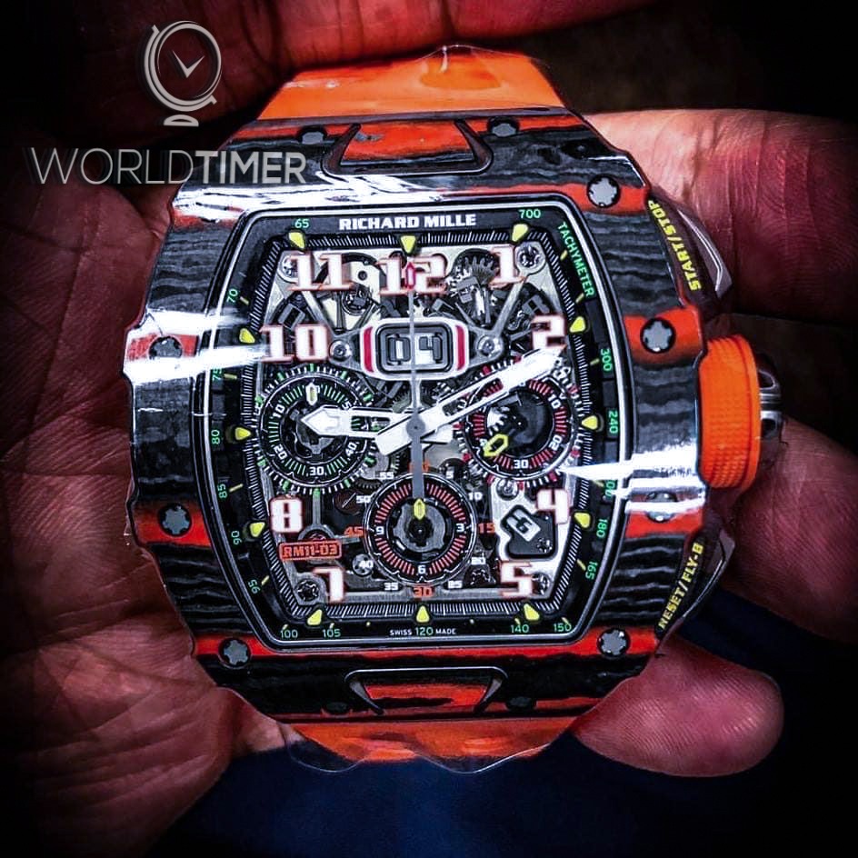 Richard Mille RM 11-03 McLaren Automatic Flyback Chronograph | WORLDTIMER