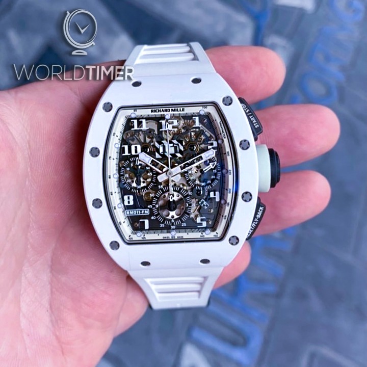 Richard Mille 2016 MINT RM 011 White Ghost