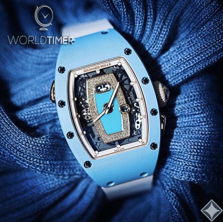 Richard Mille [NEW] RM 037 Blue Ceramic Ladies Watch | WORLDTIMER