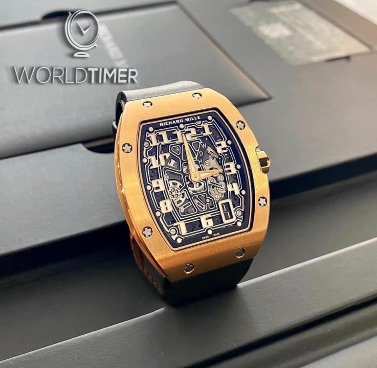 Richard Mille [2016 MINT] RM 67-01 Rose Gold Automatic Extra Flat | WORLDTIMER