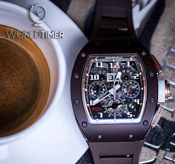 Richard Mille RM 011 Asia Boutique Brown Ceramic Limited By Milleaholic Flyback Chronograph | WORLDTIMER