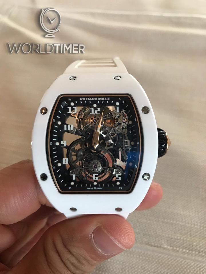 Richard Mille [NEW] RM 17-01 Tourbillon White Ceramic Watch | WORLDTIMER