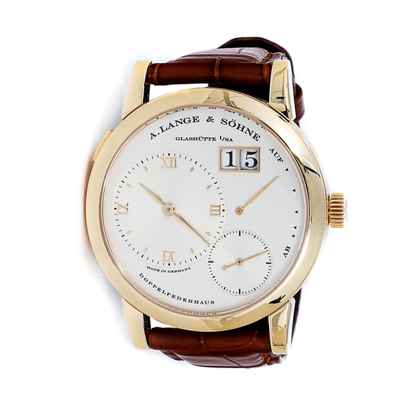 A Lange and Sohne 全新101.021 Lange 1 Champagne Dial 18kt Yellow Gold Men s Watch | WORLDTIMER