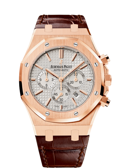 Audemars Piguet [NEW] Royal Oak Chronograph Rose Gold White Dial 26320OR.OO.D088CR.01 (Retail:HK$301,000) | WORLDTIMER