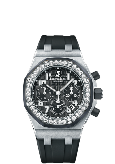 Audemars Piguet [NEW] Royal Oak Offshore Ladies Black Dial 26048SK (List Price: HK$224,000) | WORLDTIMER