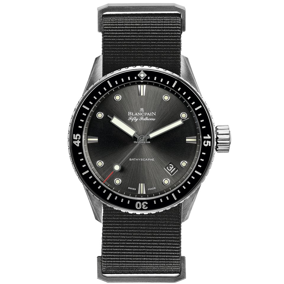 Blancpain [NEW] Fifty Fathoms Bathyscaphe Automatic 43mm 5000-1110-NABA (Retail:HK$84,000) | WORLDTIMER