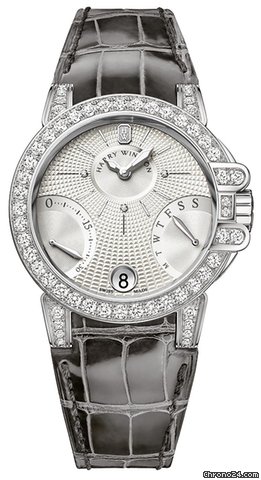 Harry Winston [NEW] Ocean Biretrograde automatic 18K white gold OCEABI36WW041 | WORLDTIMER