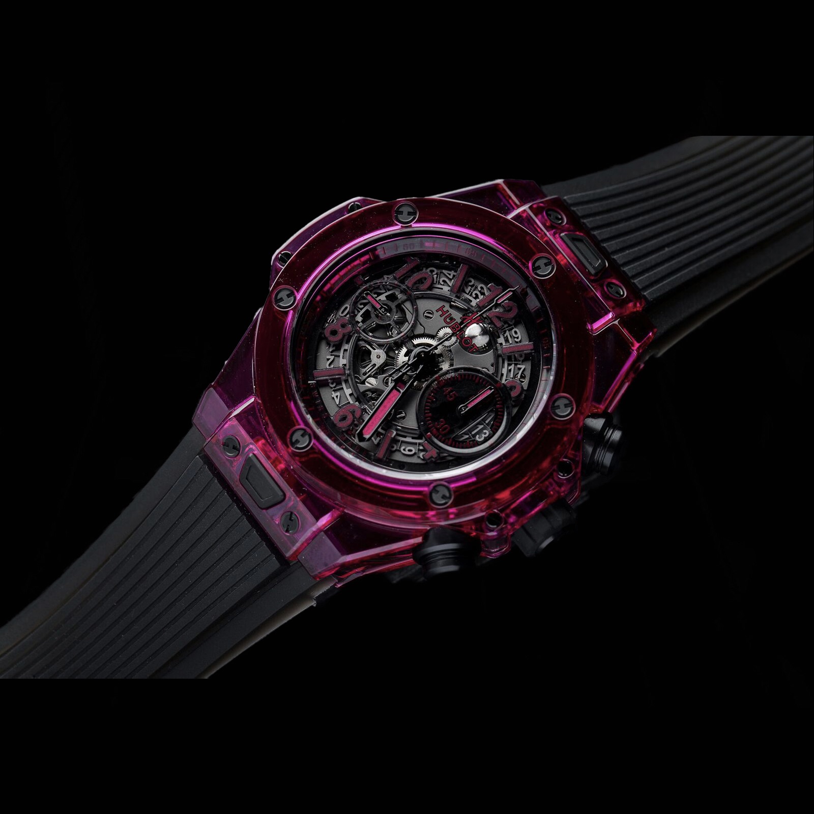 Hublot 恒寶 [NEW] Big Bang UNICO Red Sapphire 411.JR.4901.RT (Retail:CHF 70 000) | WORLDTIMER