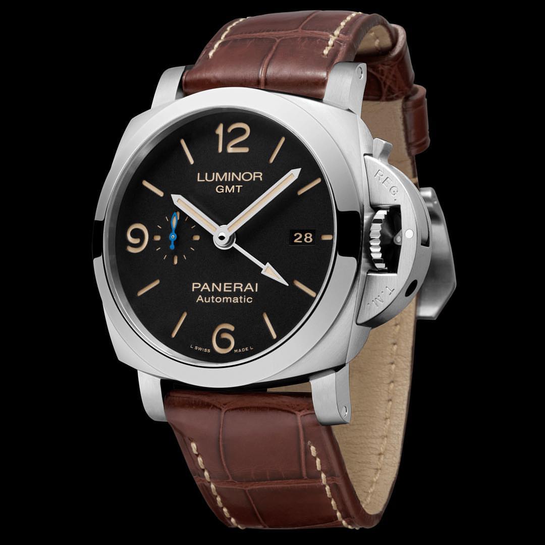 Panerai [NEW] PAM 1320 Luminor 1950 3 Days GMT Automatic Acciaio (Retail:HK$66,600) | WORLDTIMER