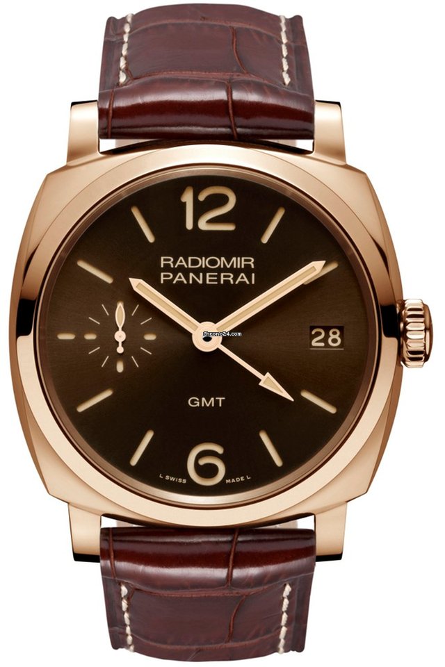 Panerai [NEW] PAM 570 Radiomir 1940 47mm RG Brown Dial | WORLDTIMER