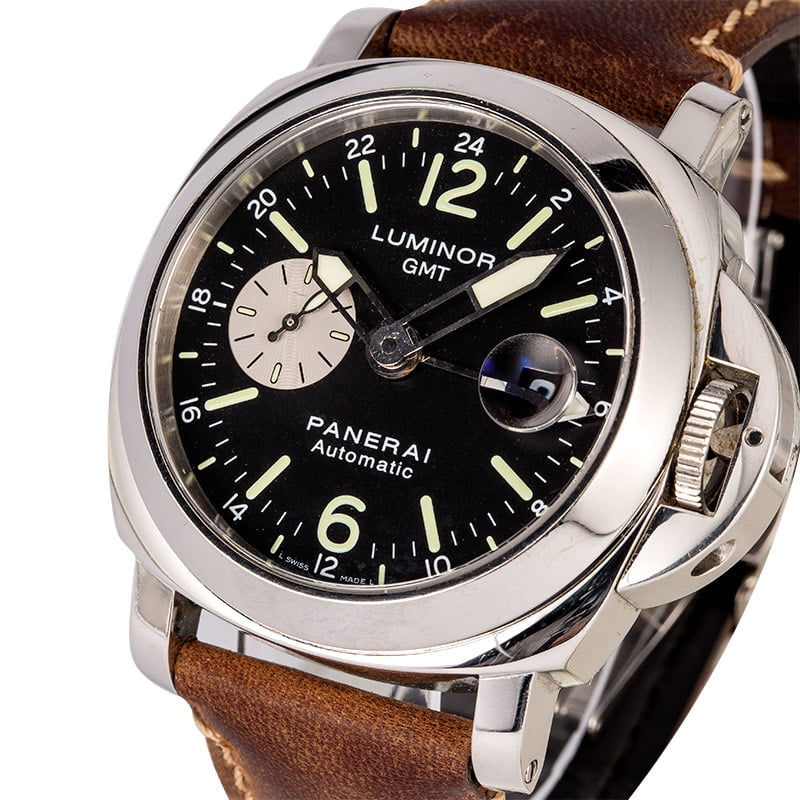 PANERAI NEW-全新 PAM01088 LUMINOR GMT AUTOMATIC ACCIAIO (Retail:HK$57,100) | WORLDTIMER