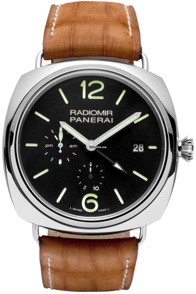 PANERAI [NEW] RADIOMIR 10 DAYS GMT AUTOMATIC ACCIAIO 47MM PAM 323 (Retail:HK$93,900) | WORLDTIMER