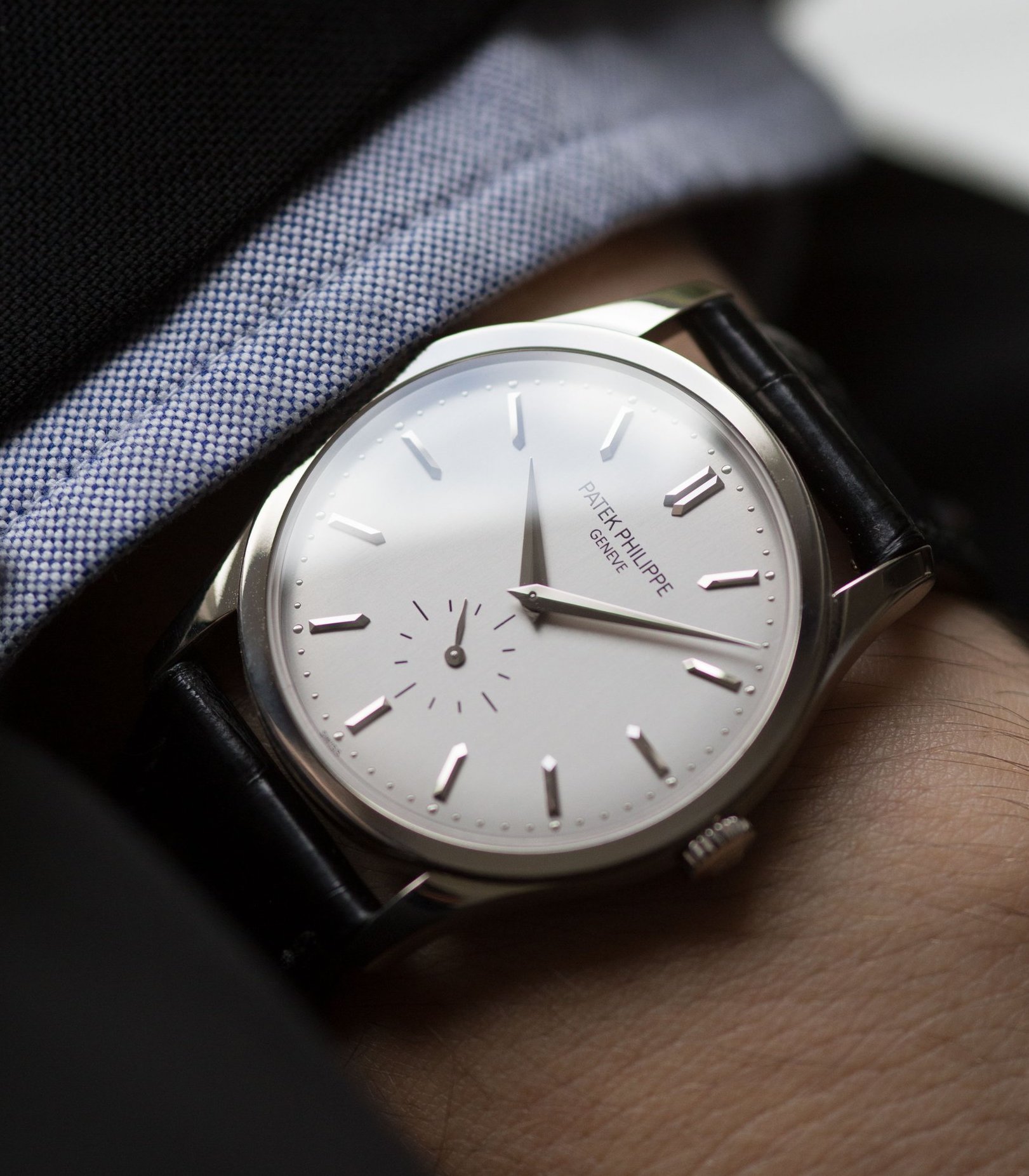 PATEK PHILIPPE [NEW] Calatrava Silver Dial White Gold 5196G (Retail:HK$164,700) | WORLDTIMER