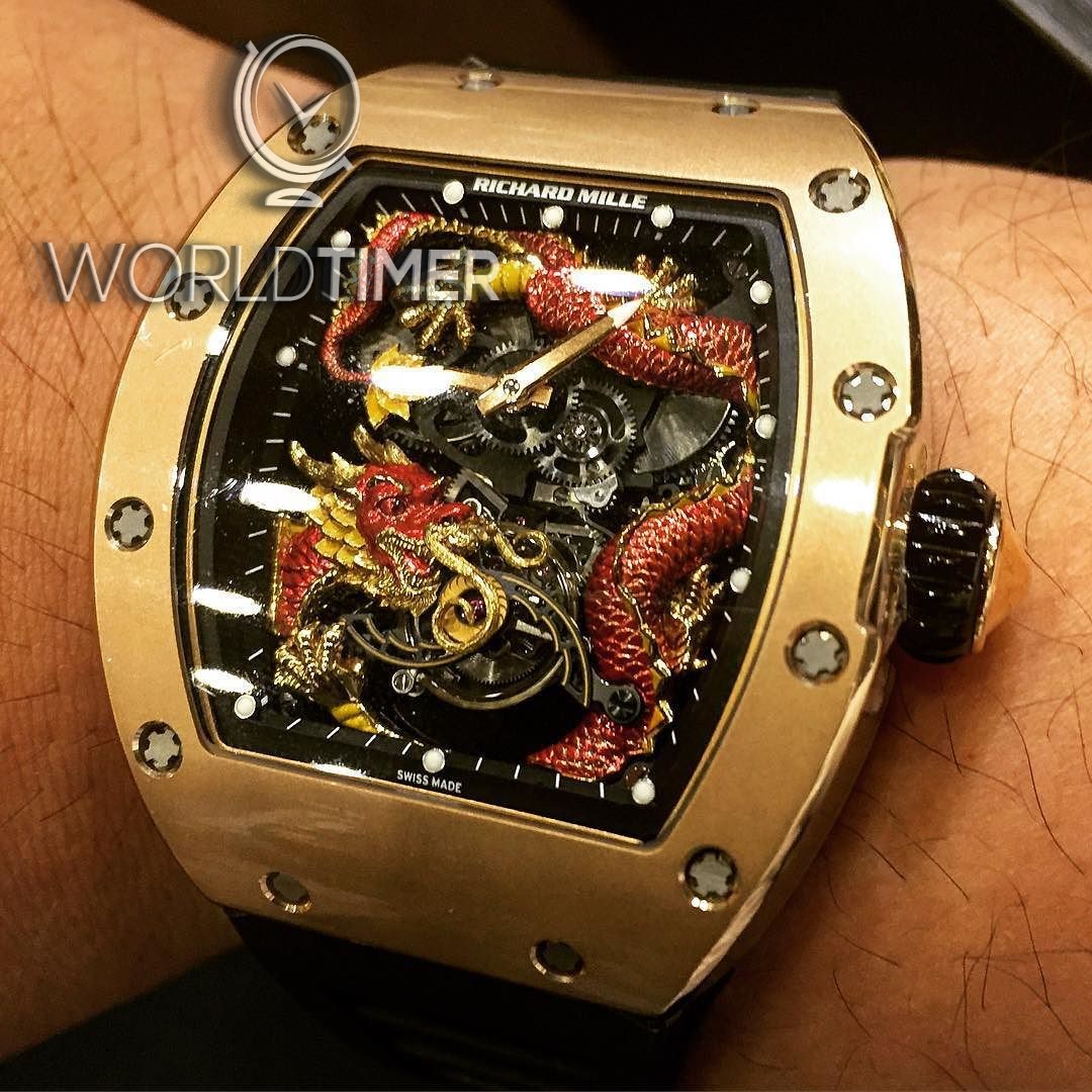 Richard Mille RM 057 Red Dragon Jackie Chan Tourbillon Watch RESERVED