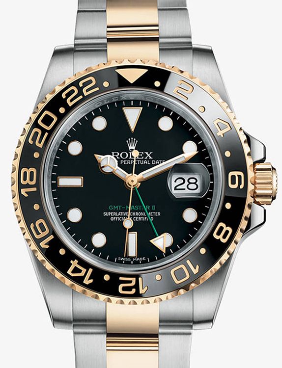 Rolex [NEW] GMT-Master II Watch Yellow Rolesor 116713LN (Retail: HK$91,500) | WORLDTIMER