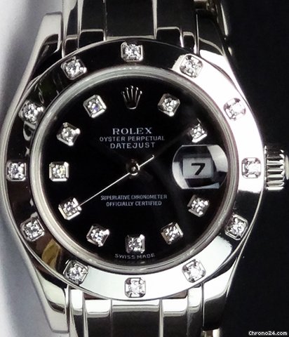 Rolex [NEW] Lady Datejust Pearlmaster Black Diamond 80319 (Retail:HK$237,500) | WORLDTIMER