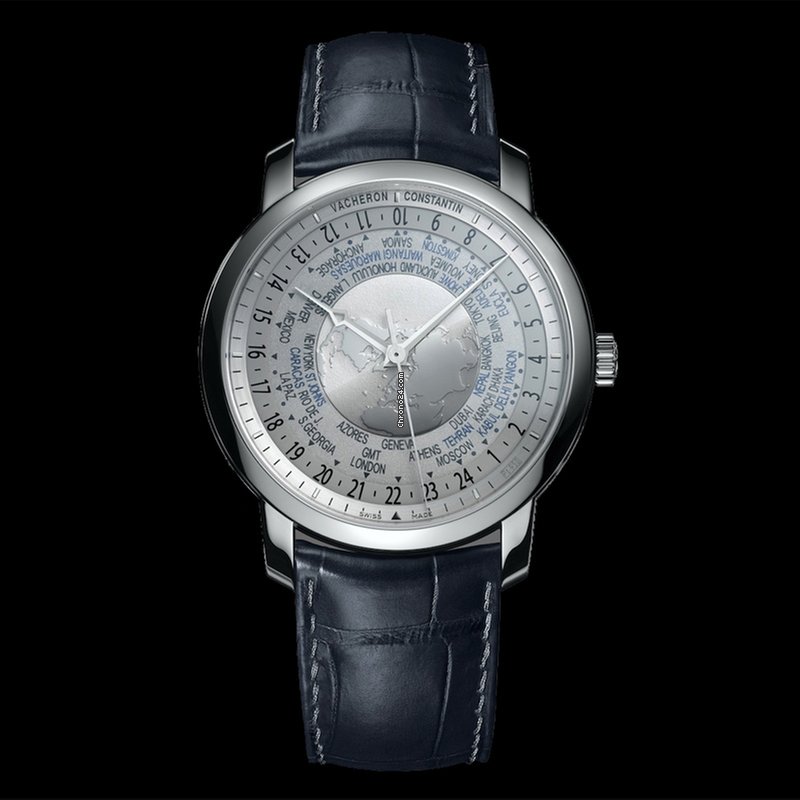 VACHERON CONSTANTIN [NEW] Traditionnelle World Time Platinum 86060-000P-9979 (Retail:EUR 97400) | WORLDTIMER